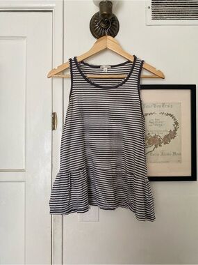 Cotton Gap peplum tank
